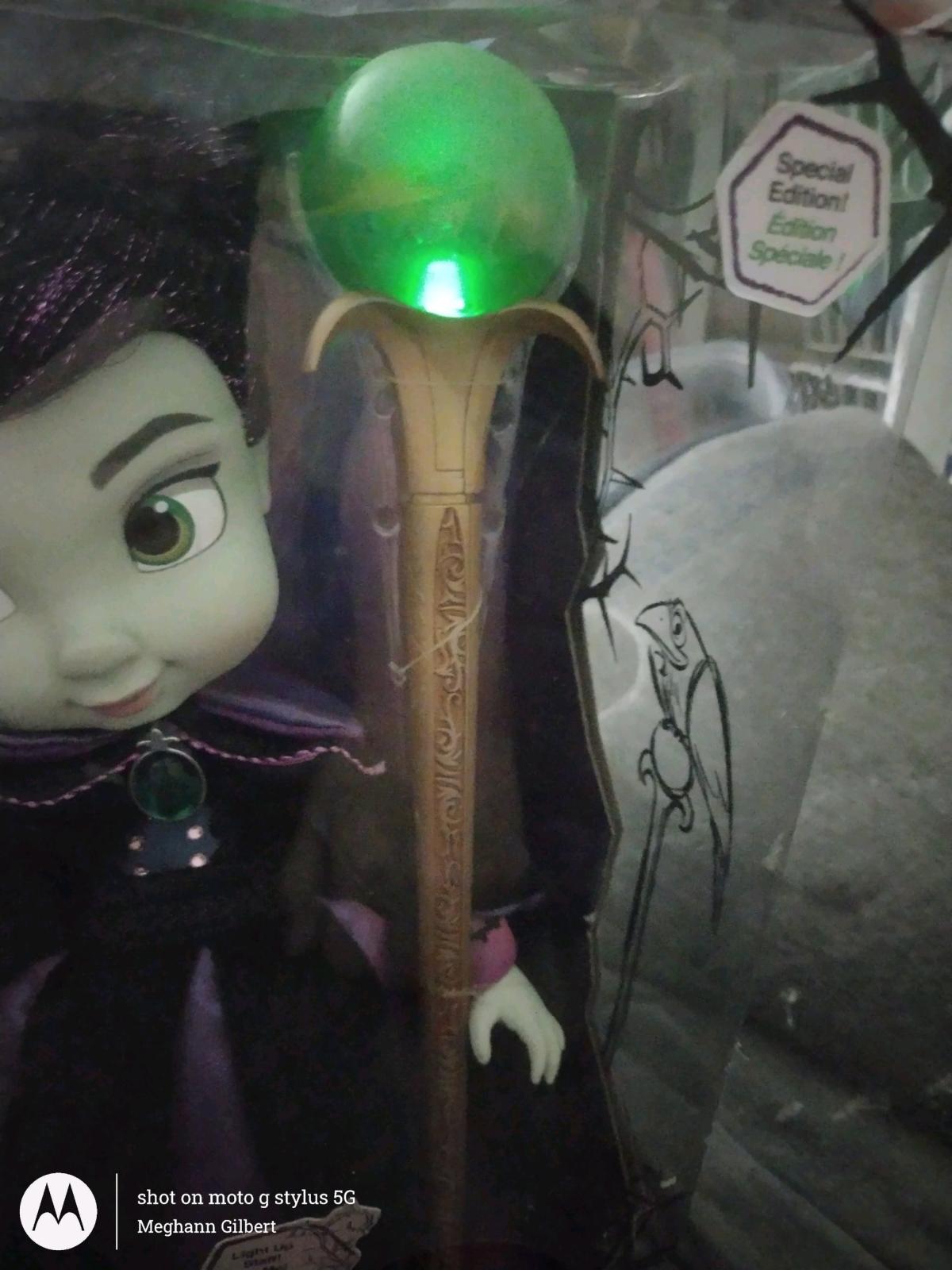 Disney Animators Maleficent Light Up Doll