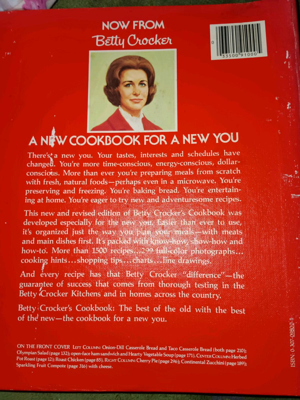 Betty Crocker Hard cover cook book
