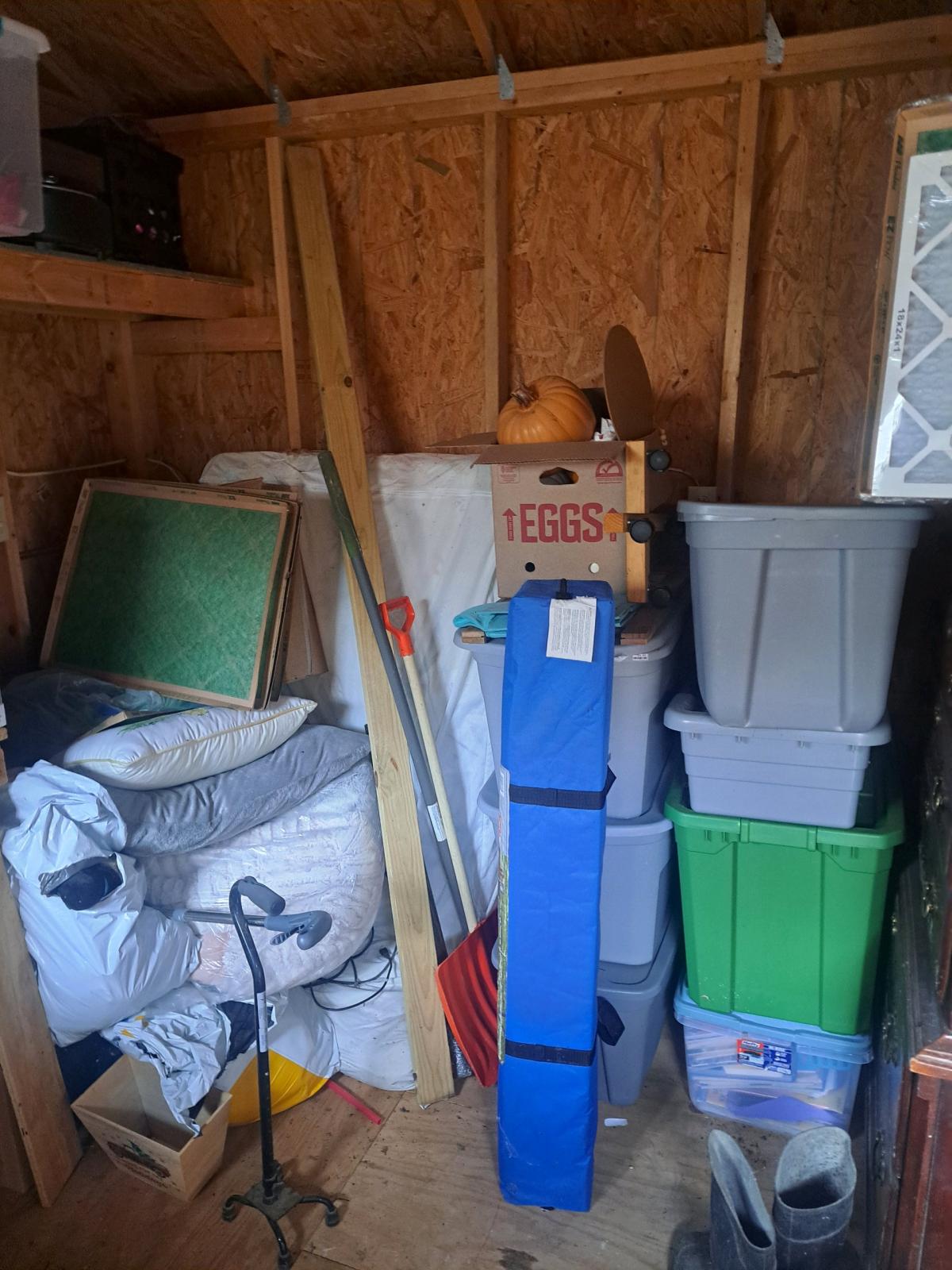 storage building full