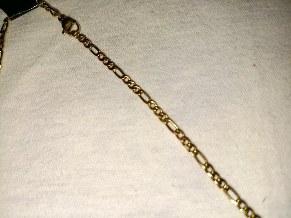 Gold stainless ladies chain