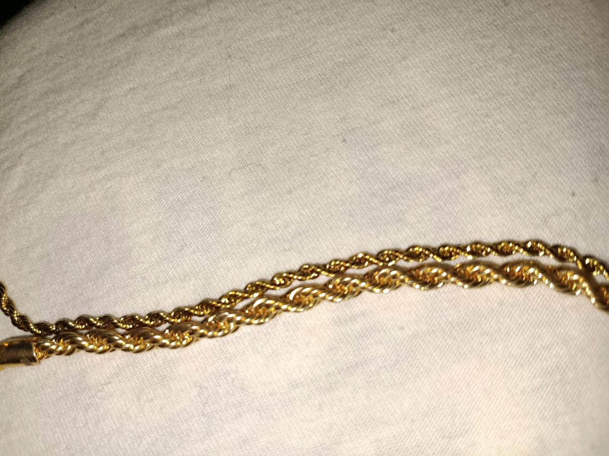 Double Gold colored stainless
