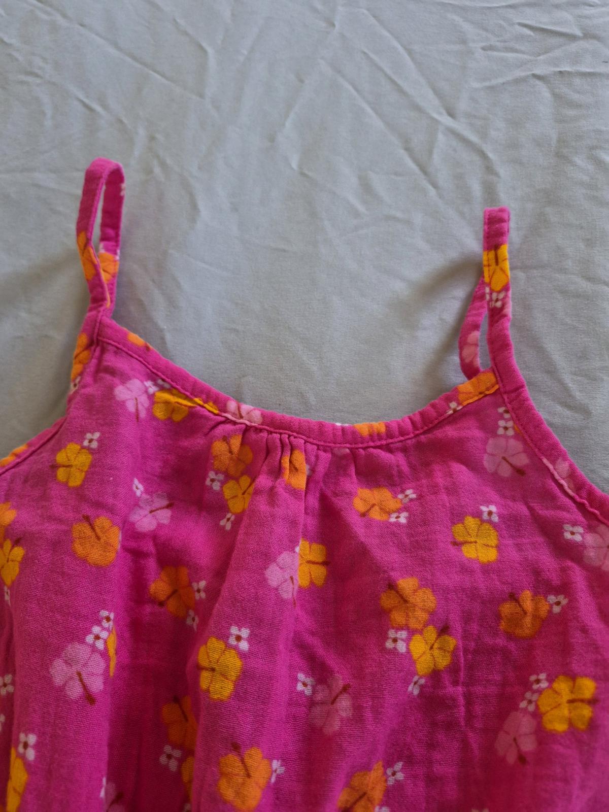 Girls Cat Jack Pink Floral Jumpsuit Size L 1012 NWT Pockets