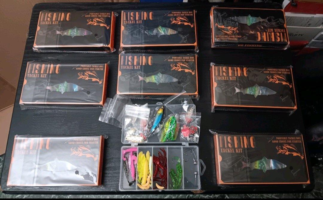FISHING TRAVEL KIT AND LURE SET