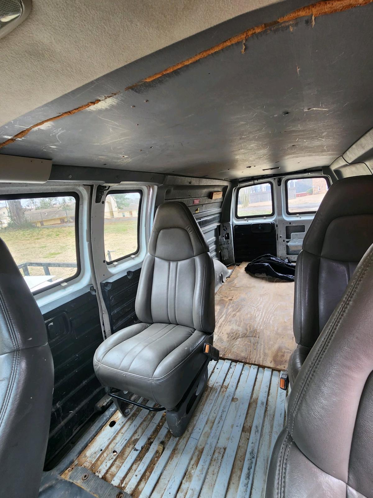 van 3500 GMC chevrolet