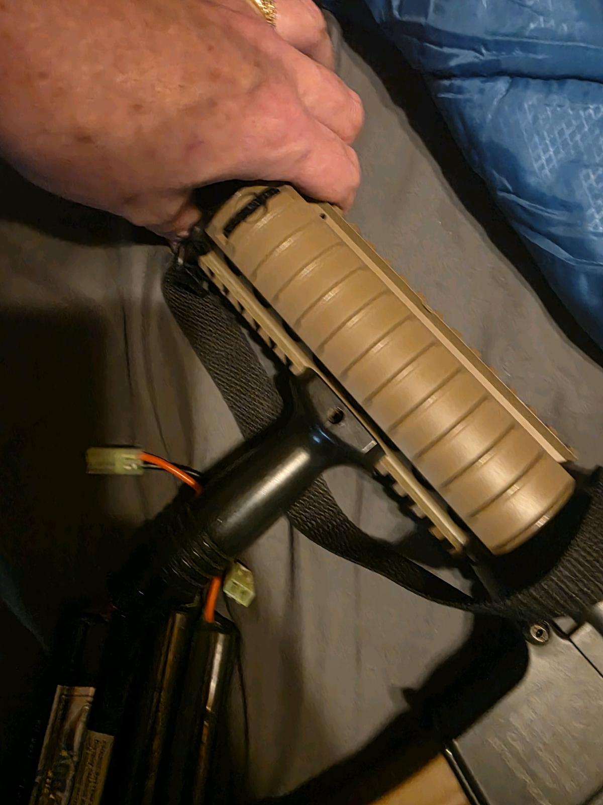 aursoft rifle with gear