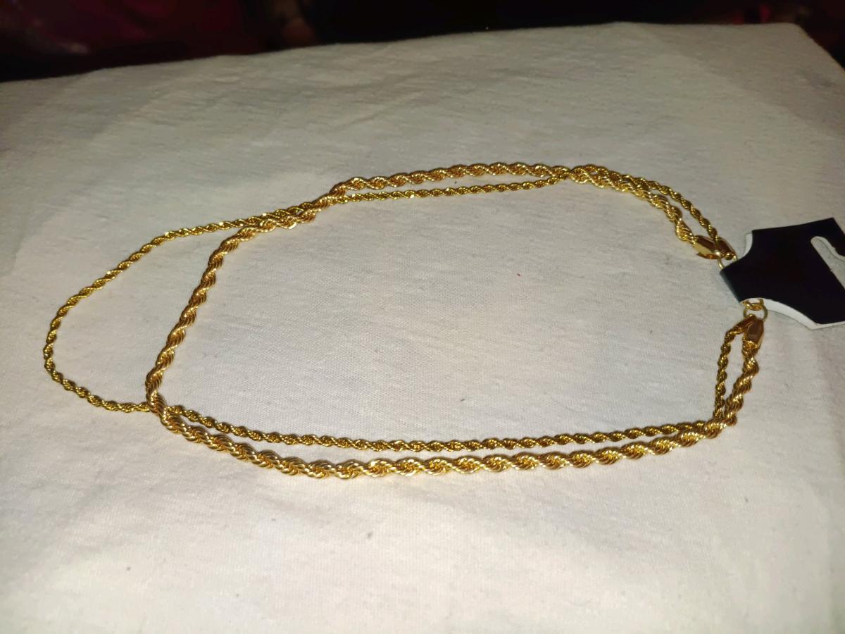Double Gold colored stainless