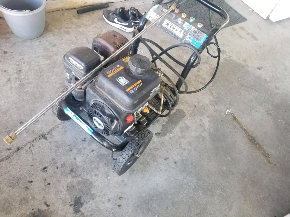 excell pressure washer 3100 psi