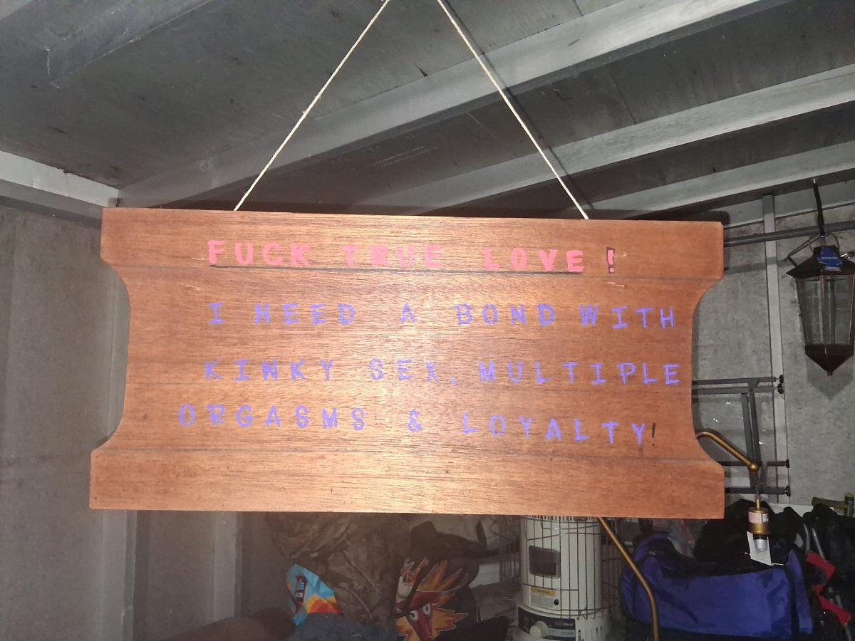 handmade adult humor wall decore