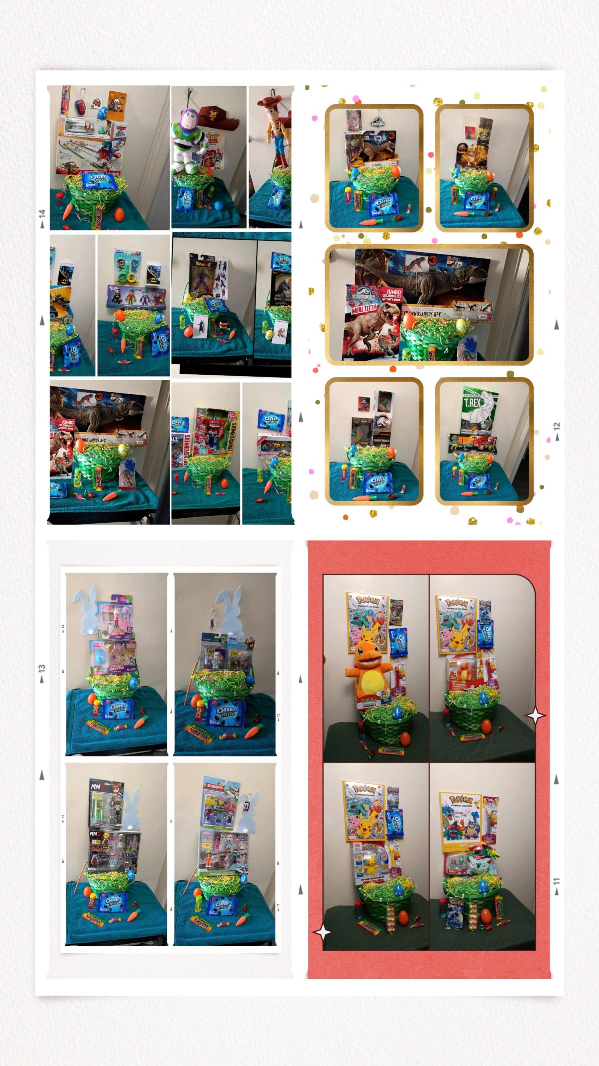 Easter baskets DIFFERENT PRICES
