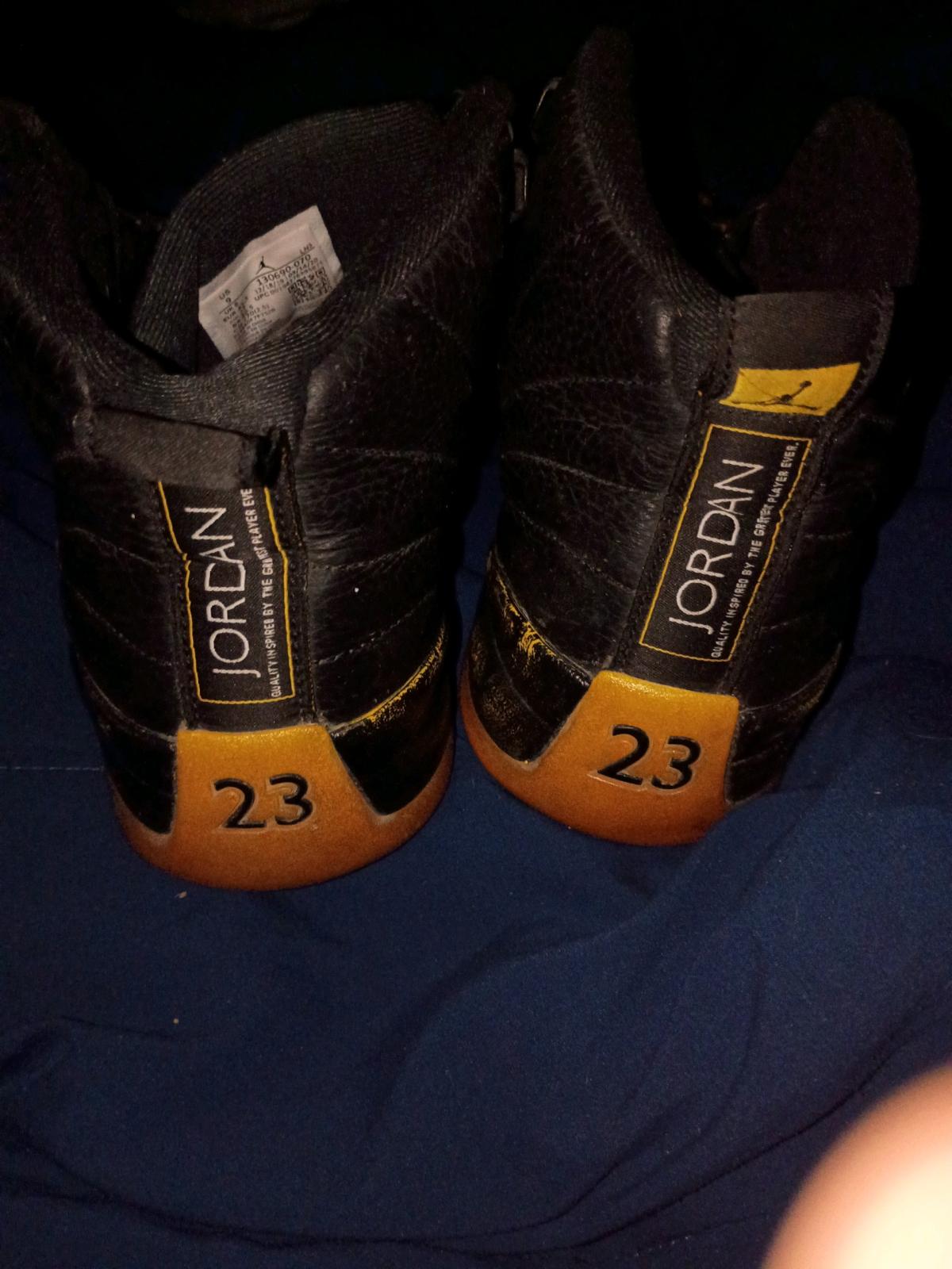 Leather and textile sneakers Nike Air Jordan 12 Retro Univer