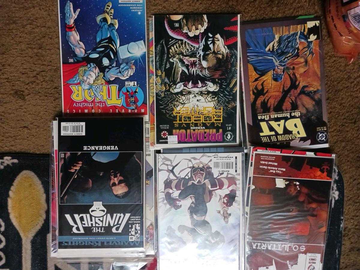 a mystery box of 25 comic