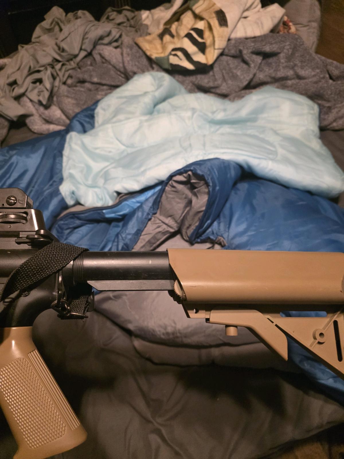 aursoft rifle with gear