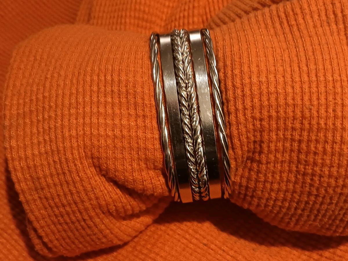Vintage womans cuff bracelet