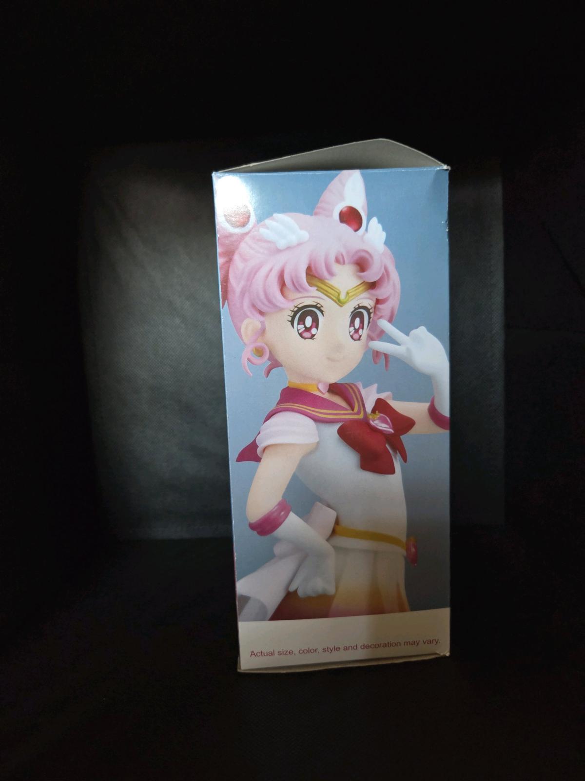 2 PcsSet Sailor Moon Eternal Super Chibi Moon Figure Glitter