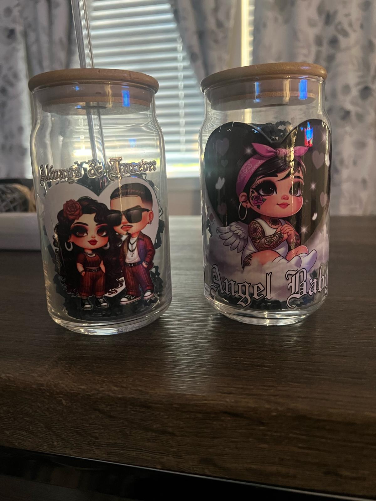 Selling cute mason jars with bamboo lids