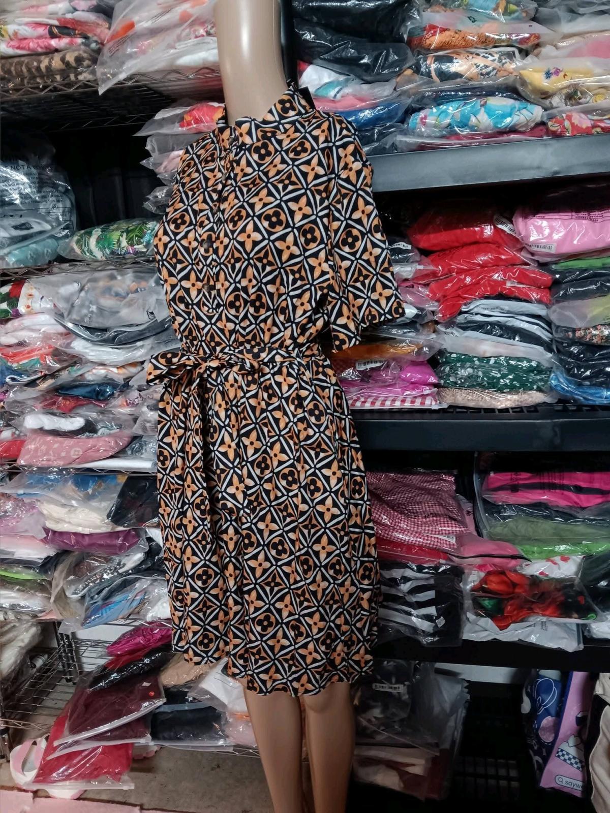 Womens Mini Dress with Pockets