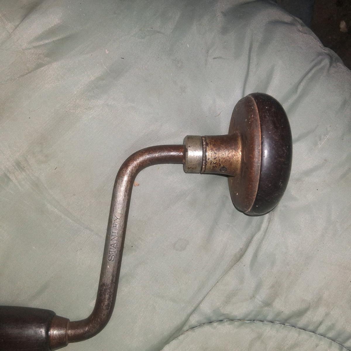 Stanley antique hand drill