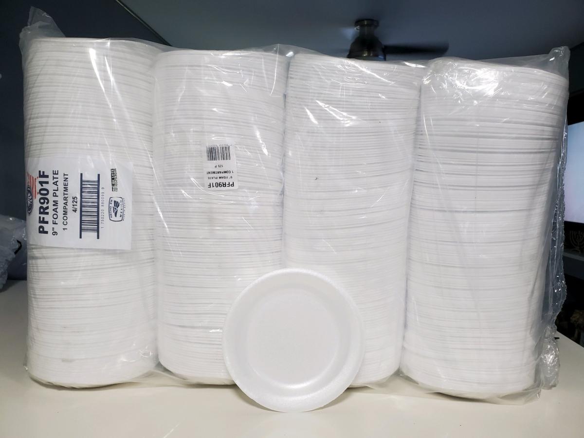 Disposable Foam Plates
