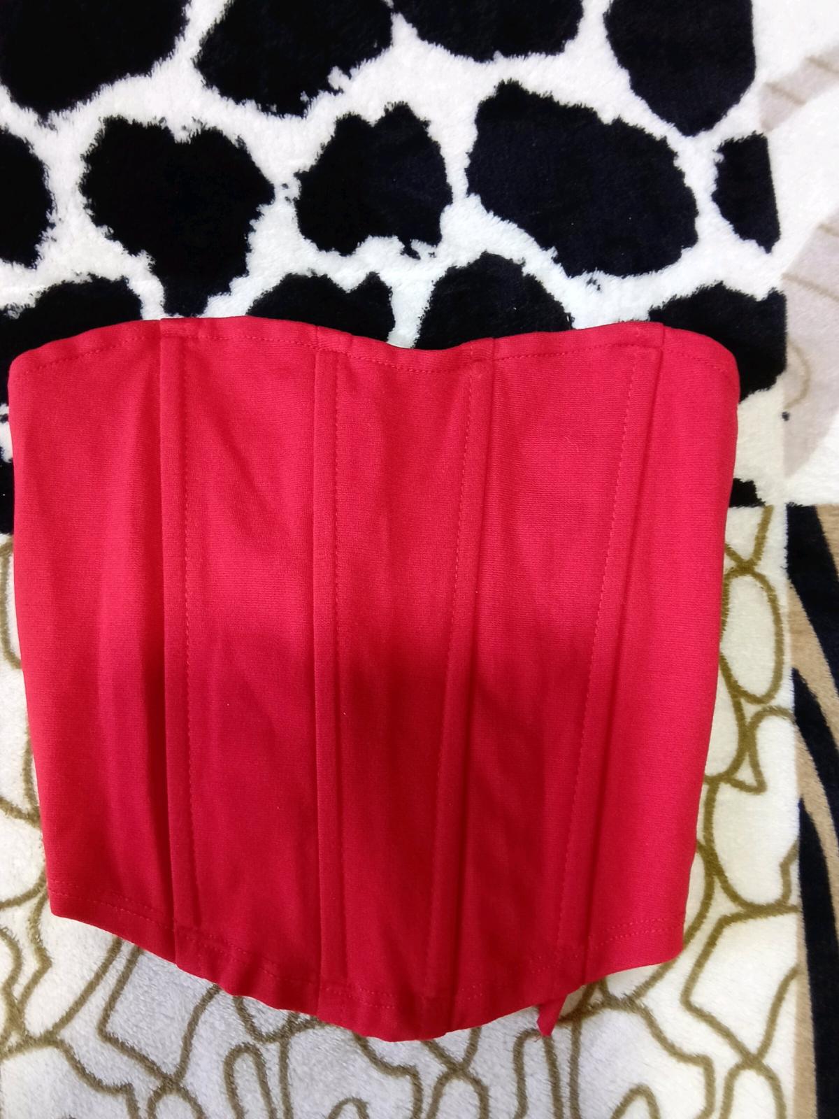 Red Corset Top