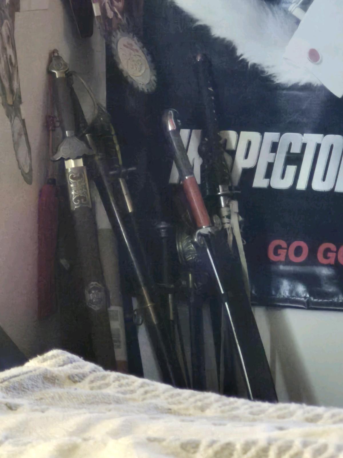 pre Owned decorative swords