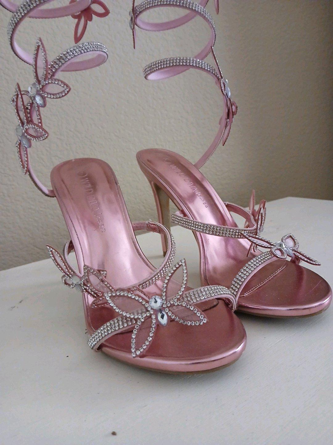 Pink High Heels Size 7
