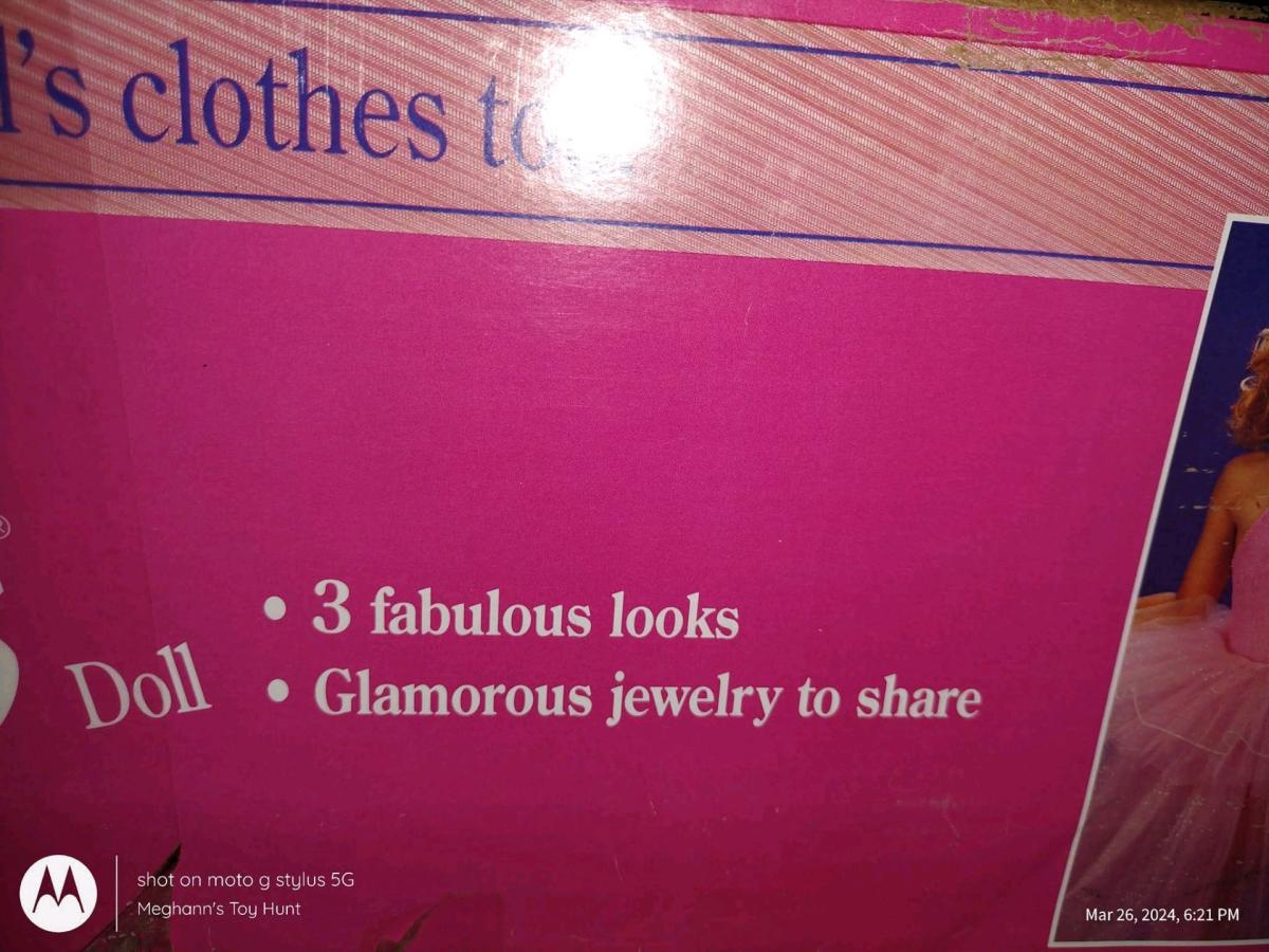 Vtg 92 My Size Barbie Doll