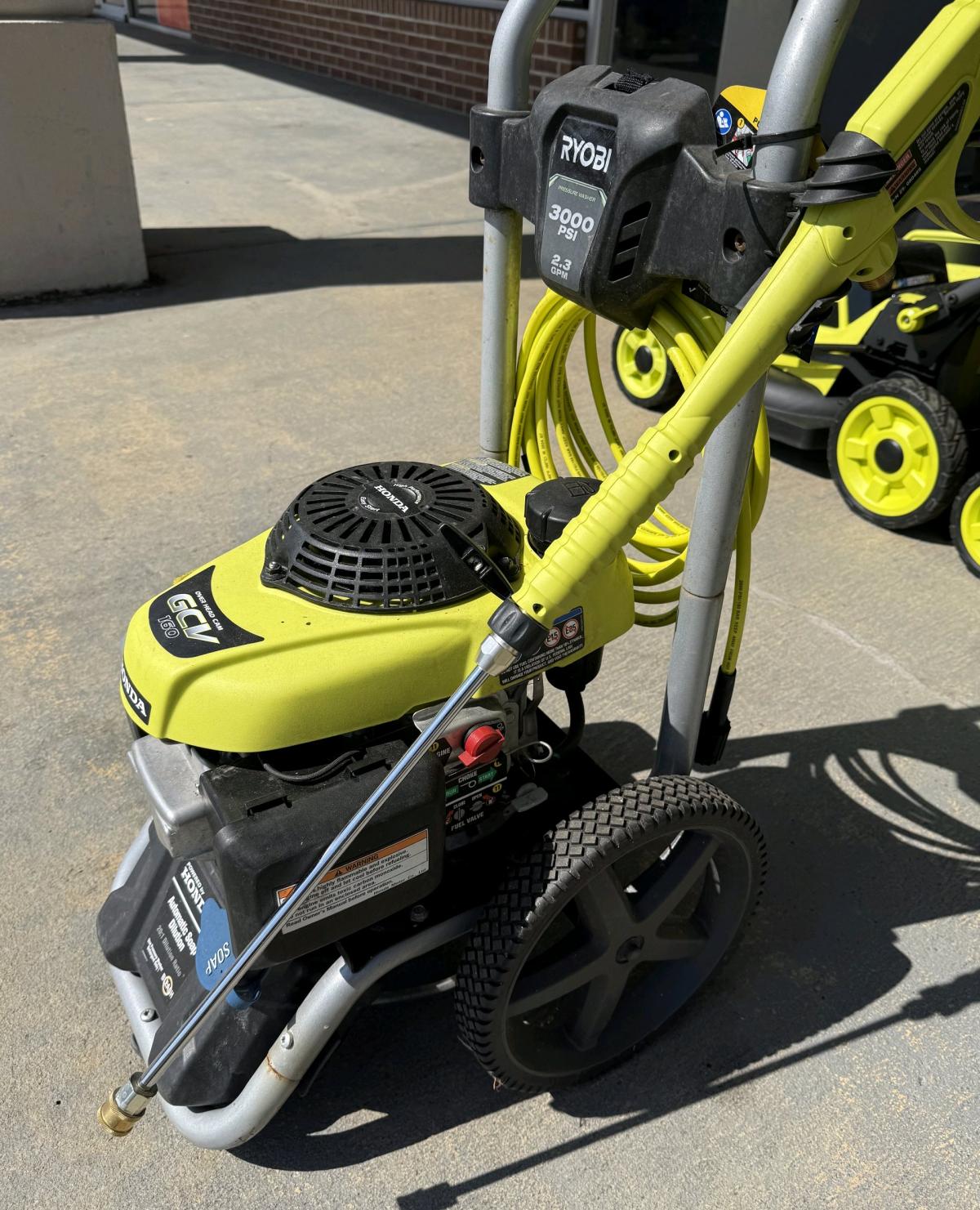 3000psi pressure washer Honda