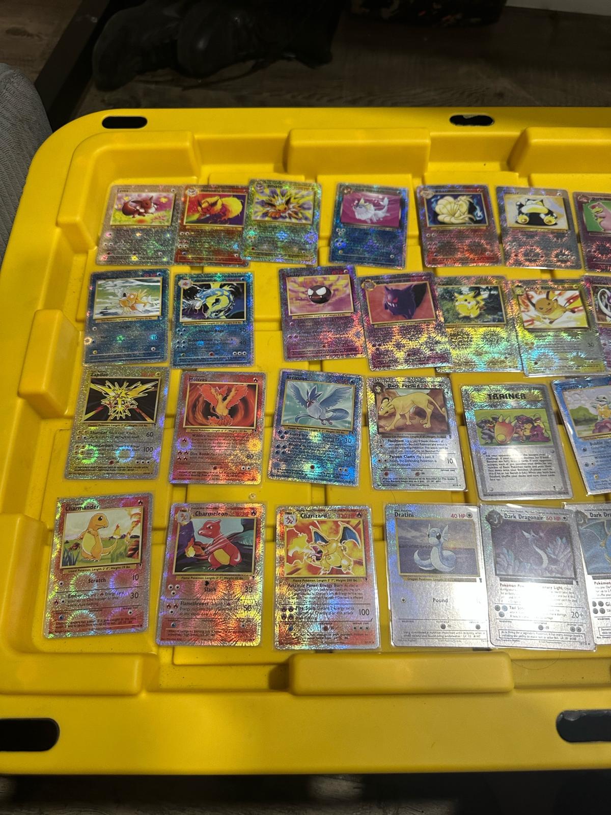 pokemon reverse holo 1st generation NM cards