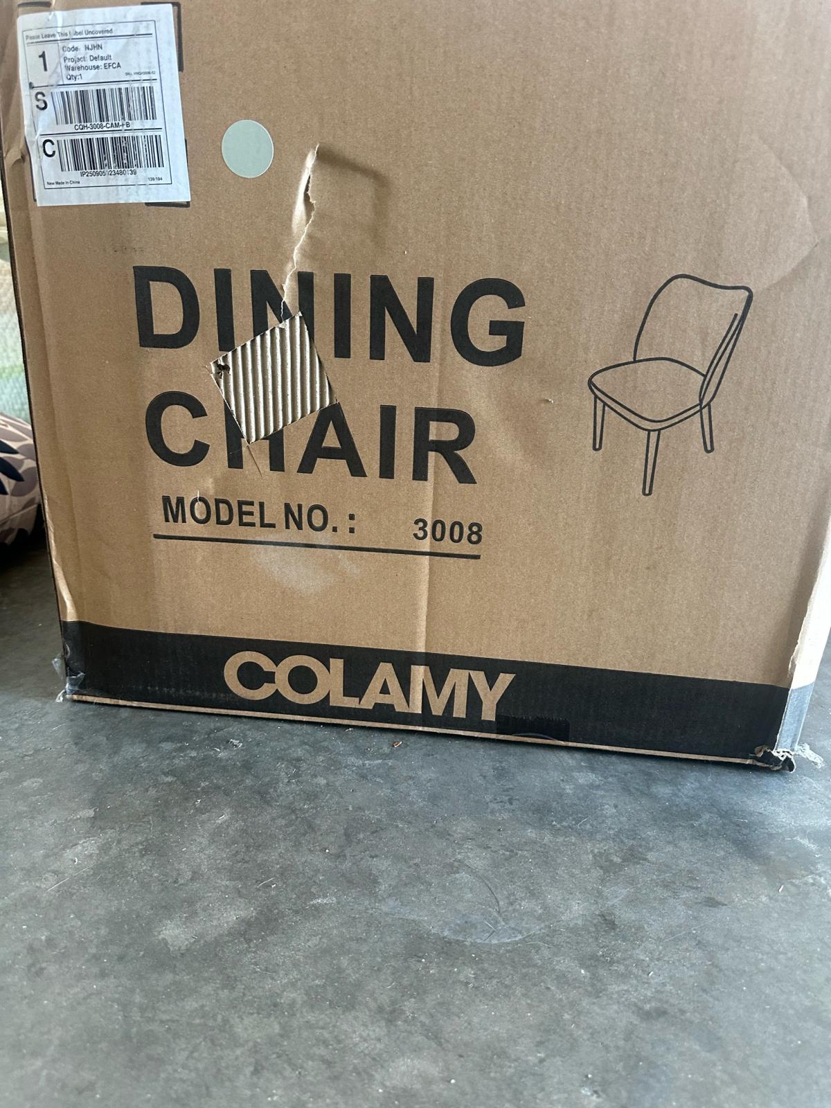 Brand New Chairs still in Box set of 2