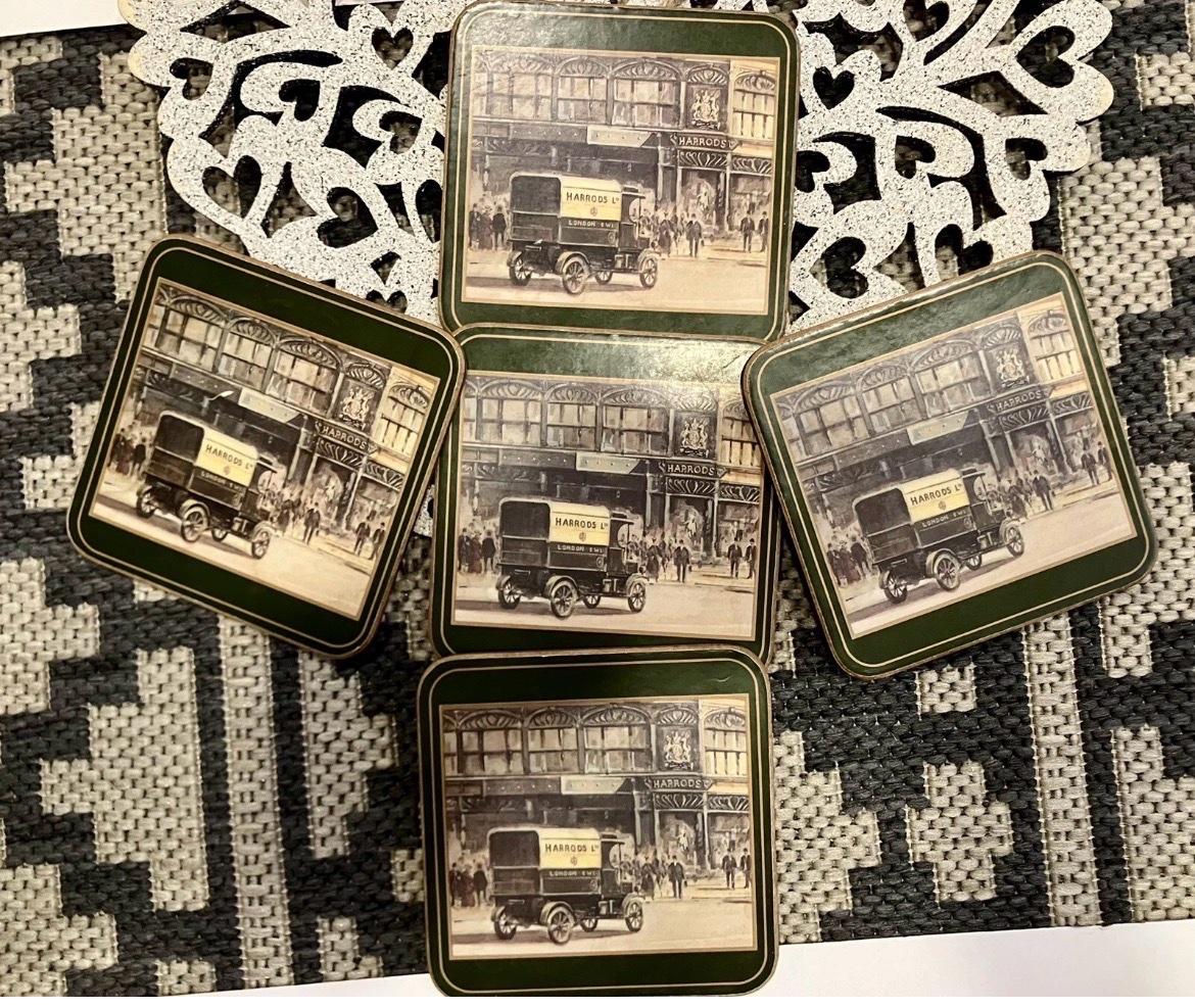 Pimpernel Harrods Knightsbridge London Scenes Cork Coasters