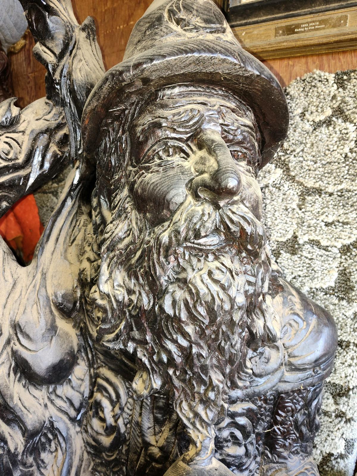 wood statues