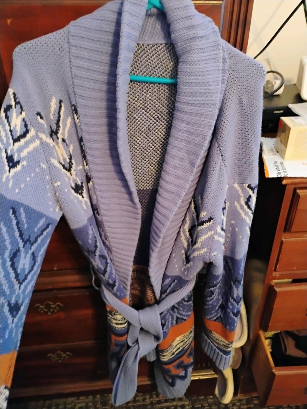 Lucky Long Sleeve Cardigan Sweater PreLoved XL