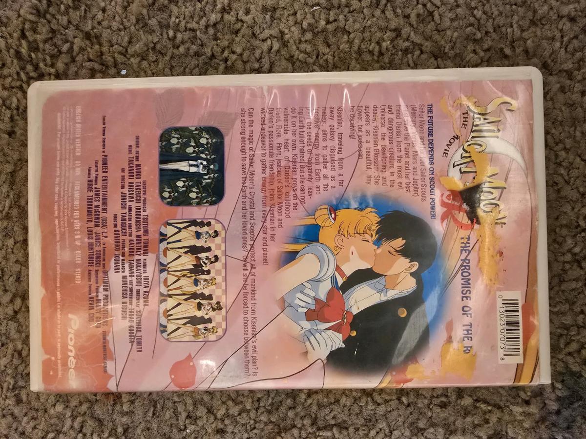 Sailor moon v h s tape