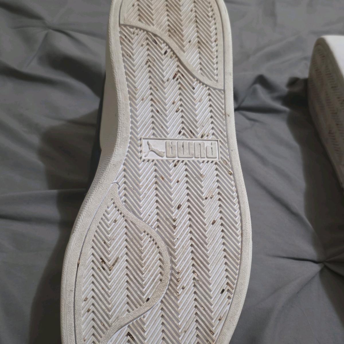 Puma shuffle style whiteNblue