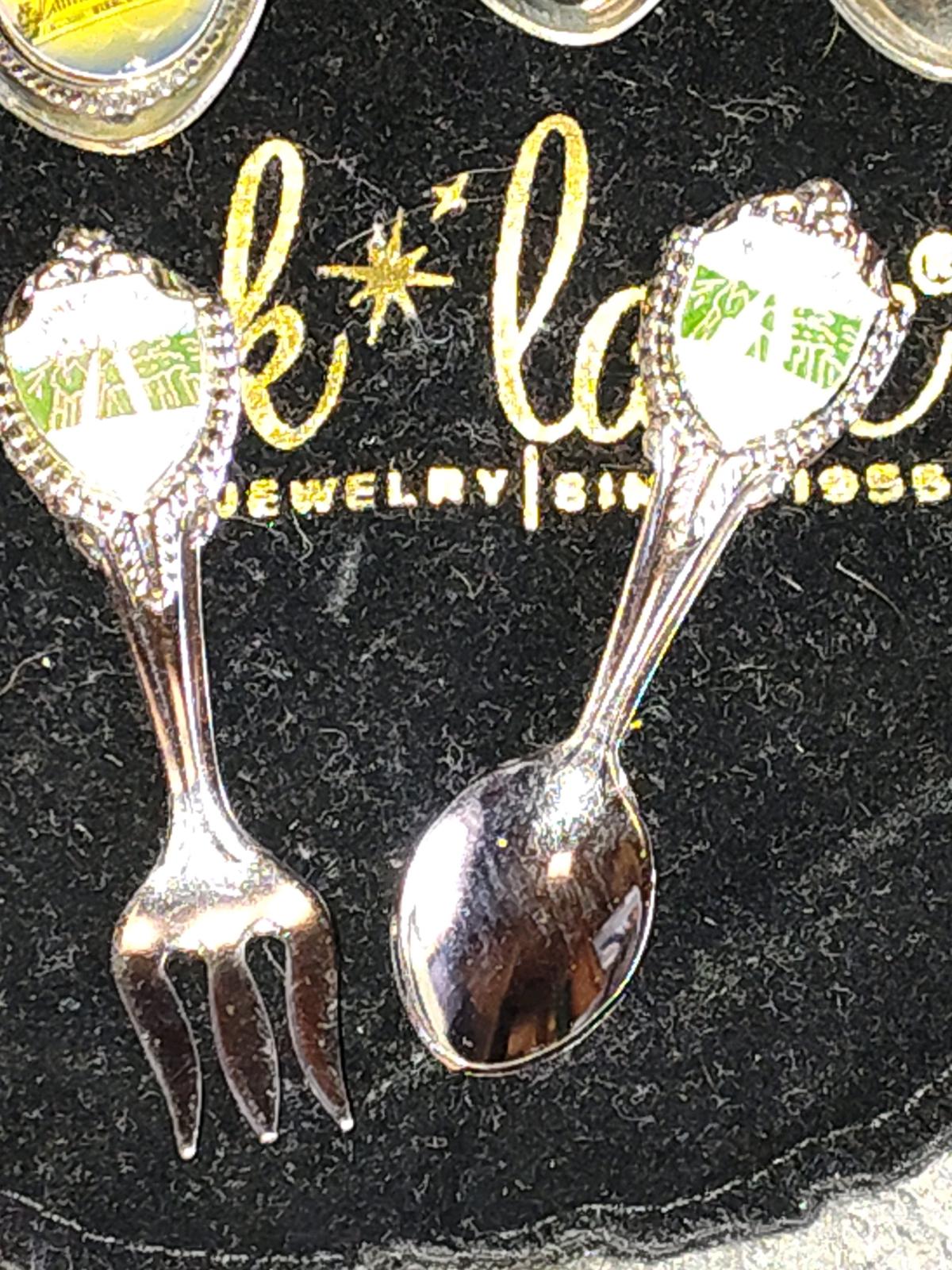 antique silver spoon collection 18 and total