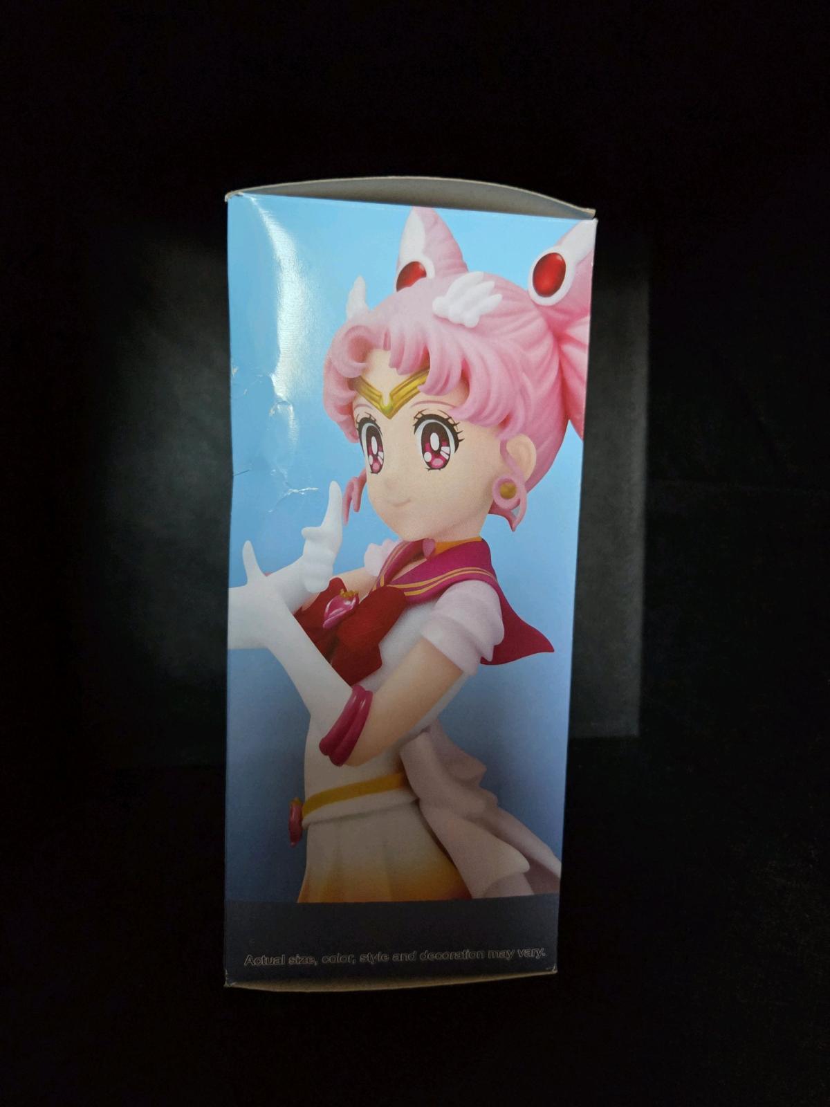 2 PcsSet Sailor Moon Eternal Super Chibi Moon Figure Glitter