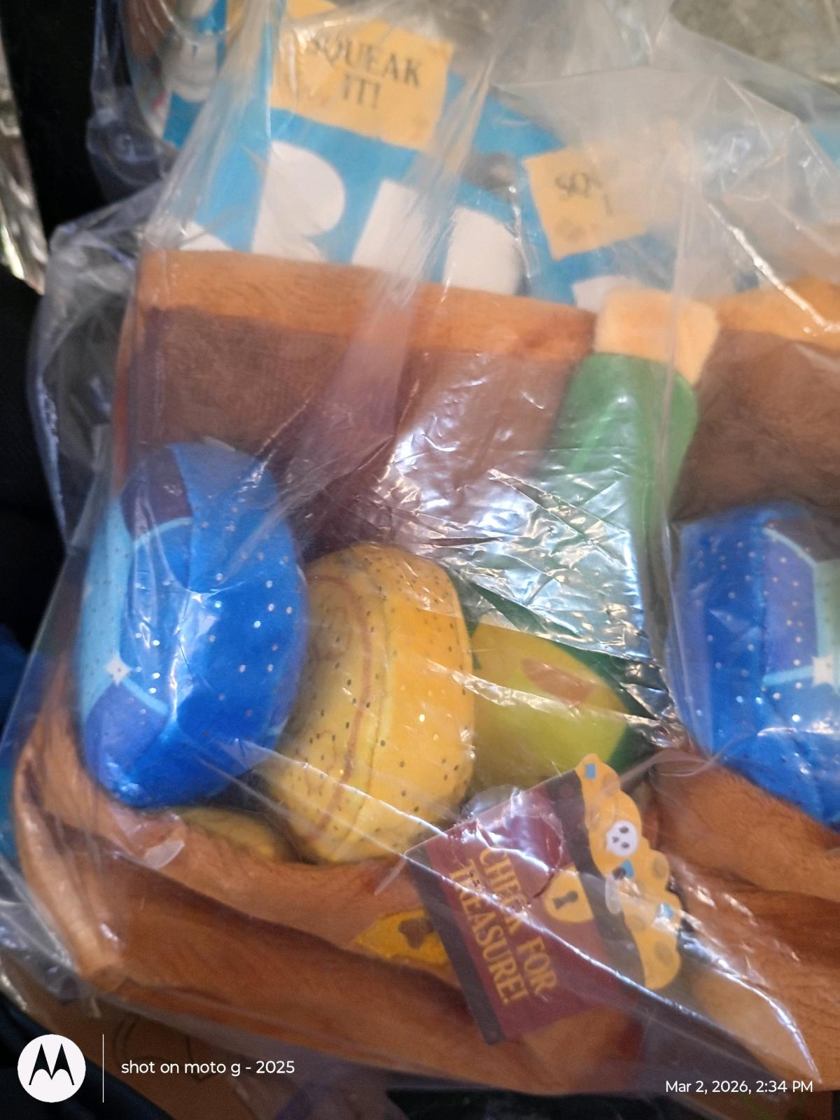 New xs dog toys