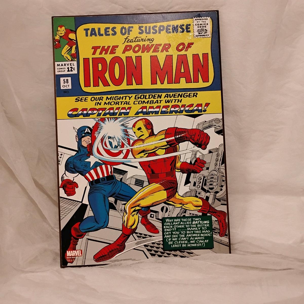 marvel wood wall decor