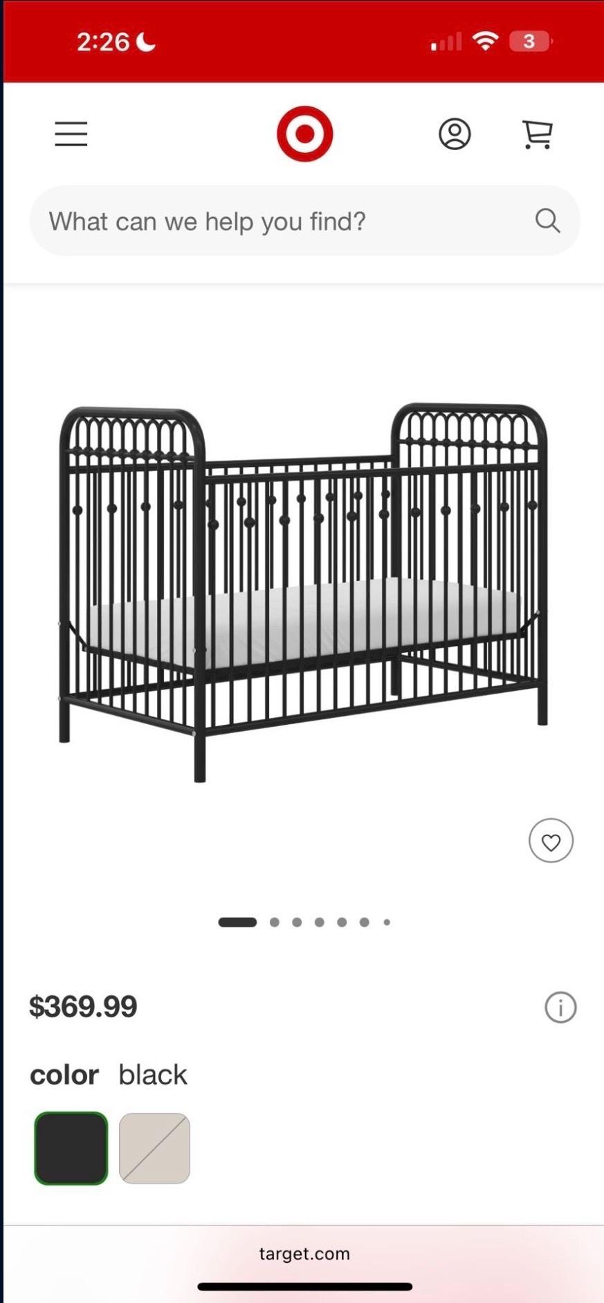 baby crib