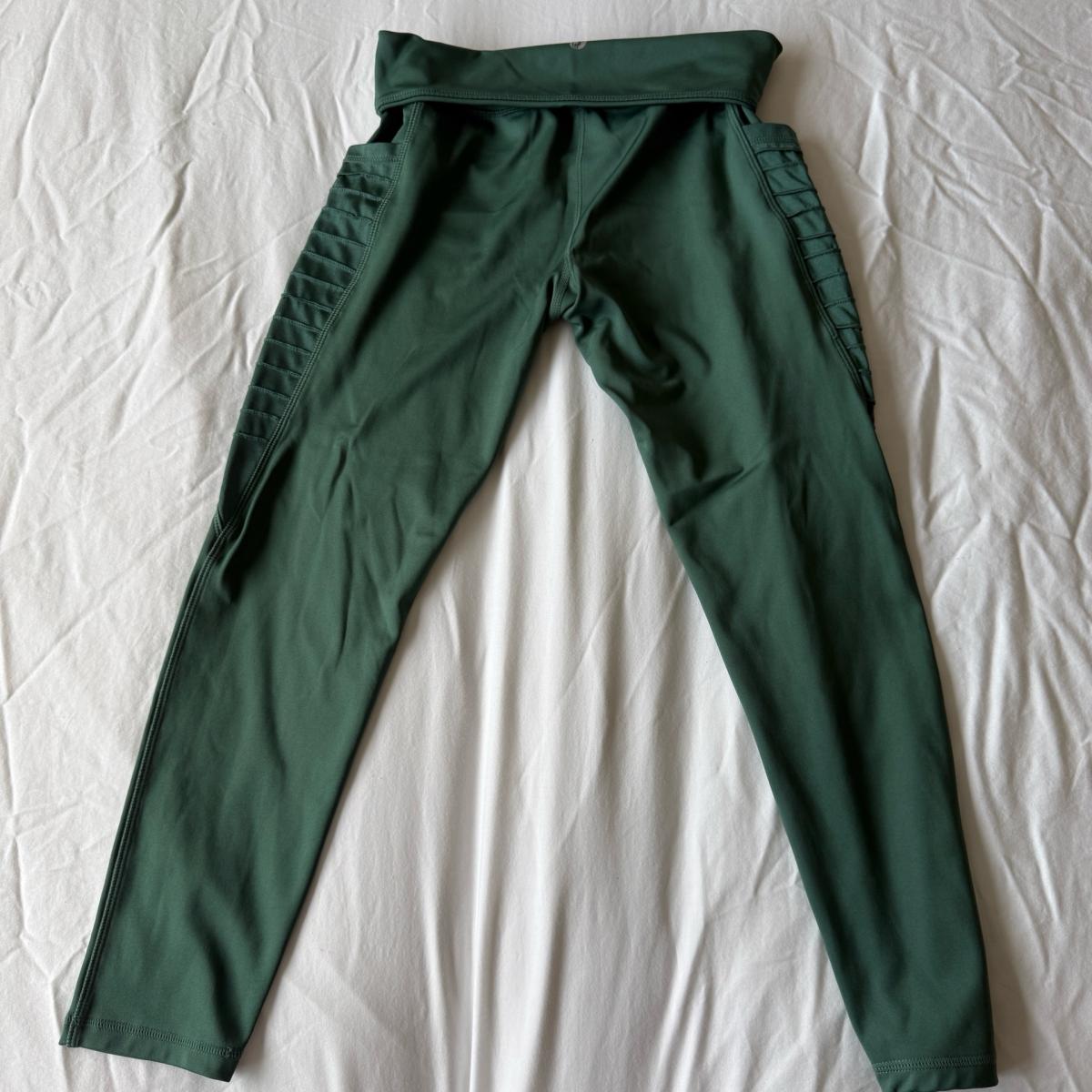 LegEnd HighWaisted Performance Yoga Leggings  Emerald Green