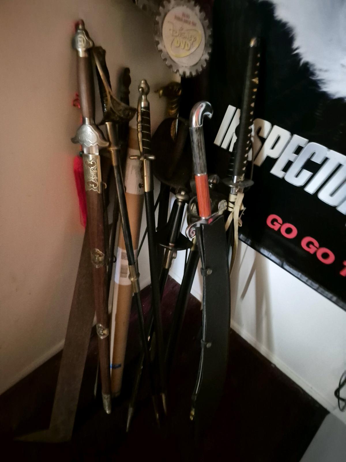 pre Owned decorative swords