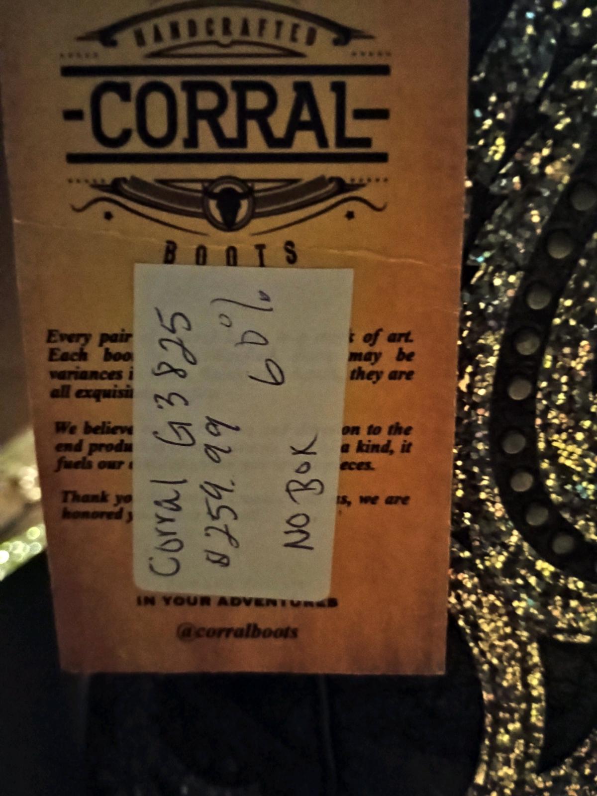 corral boots size 9