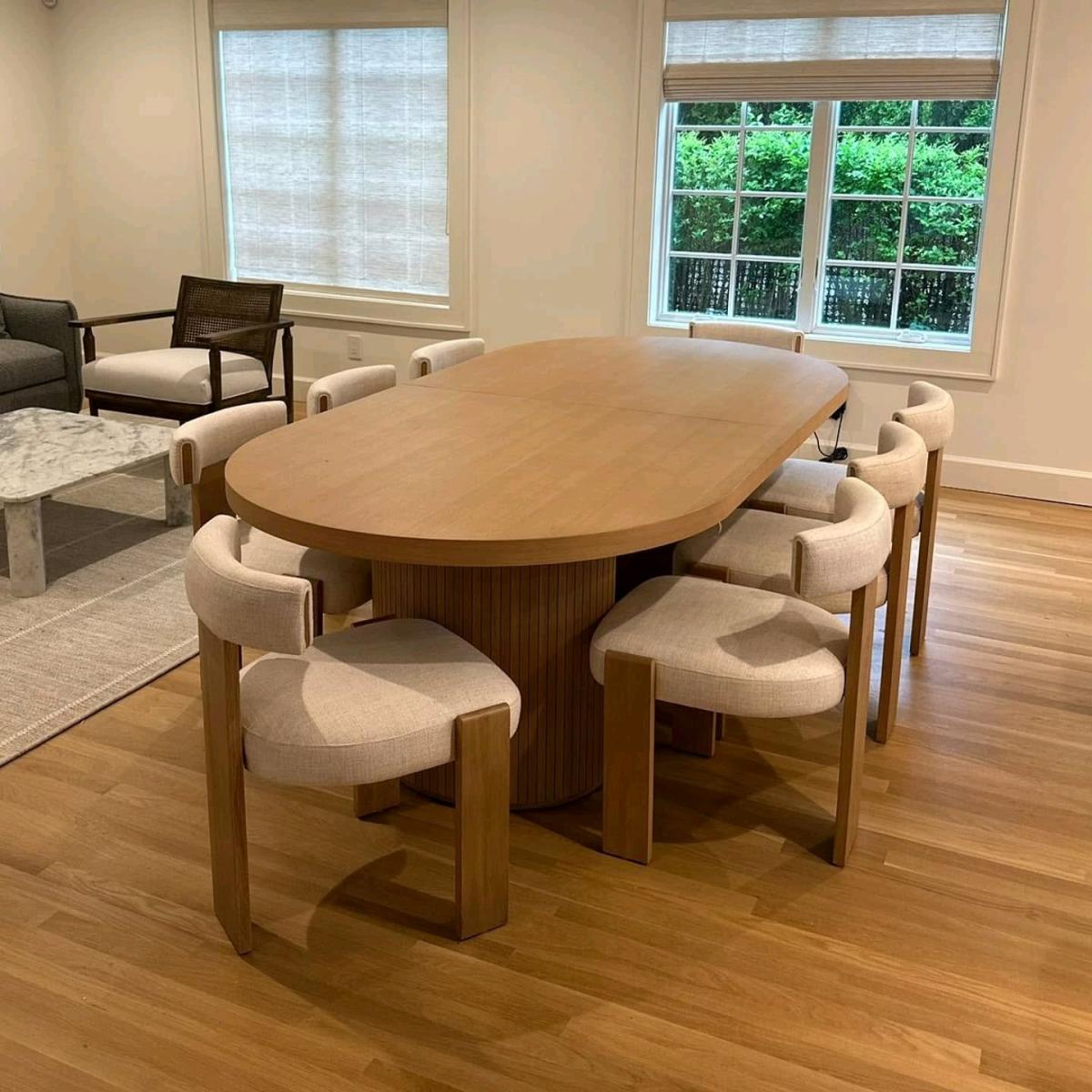 Dining chairs and table