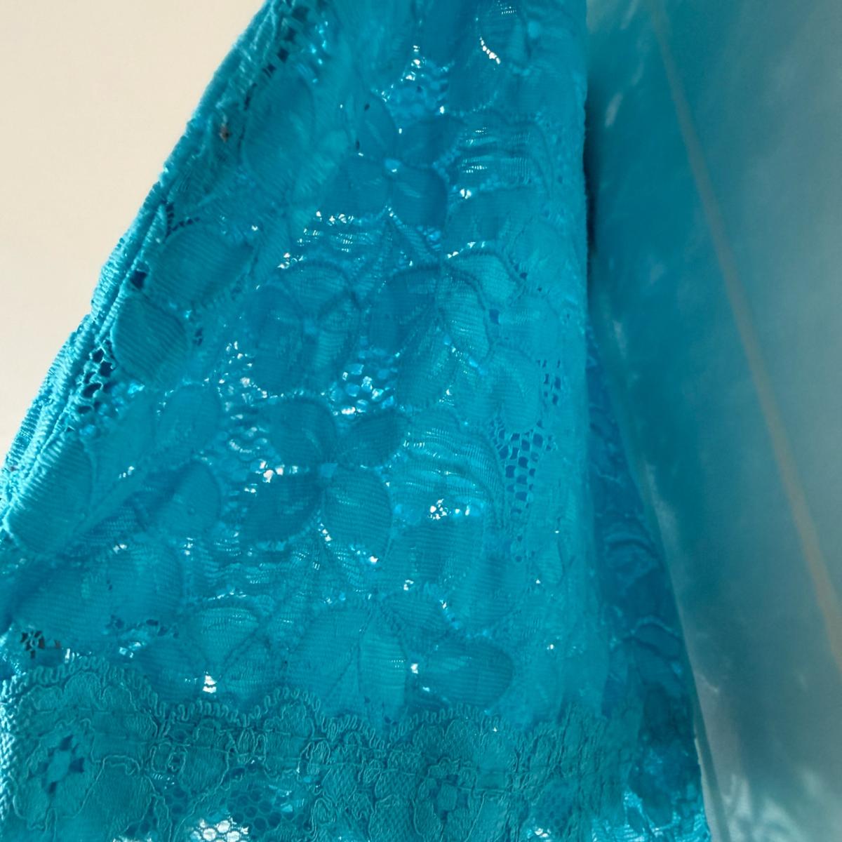 Y2K Turquoise Lace Camisole Rhinestone Floral Tank Top Fairy