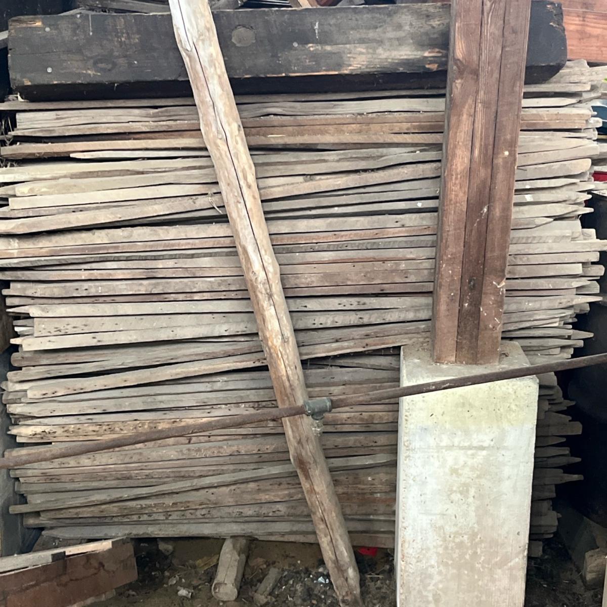 Vintage Tobacco Laths one Bundle is 12 Laths