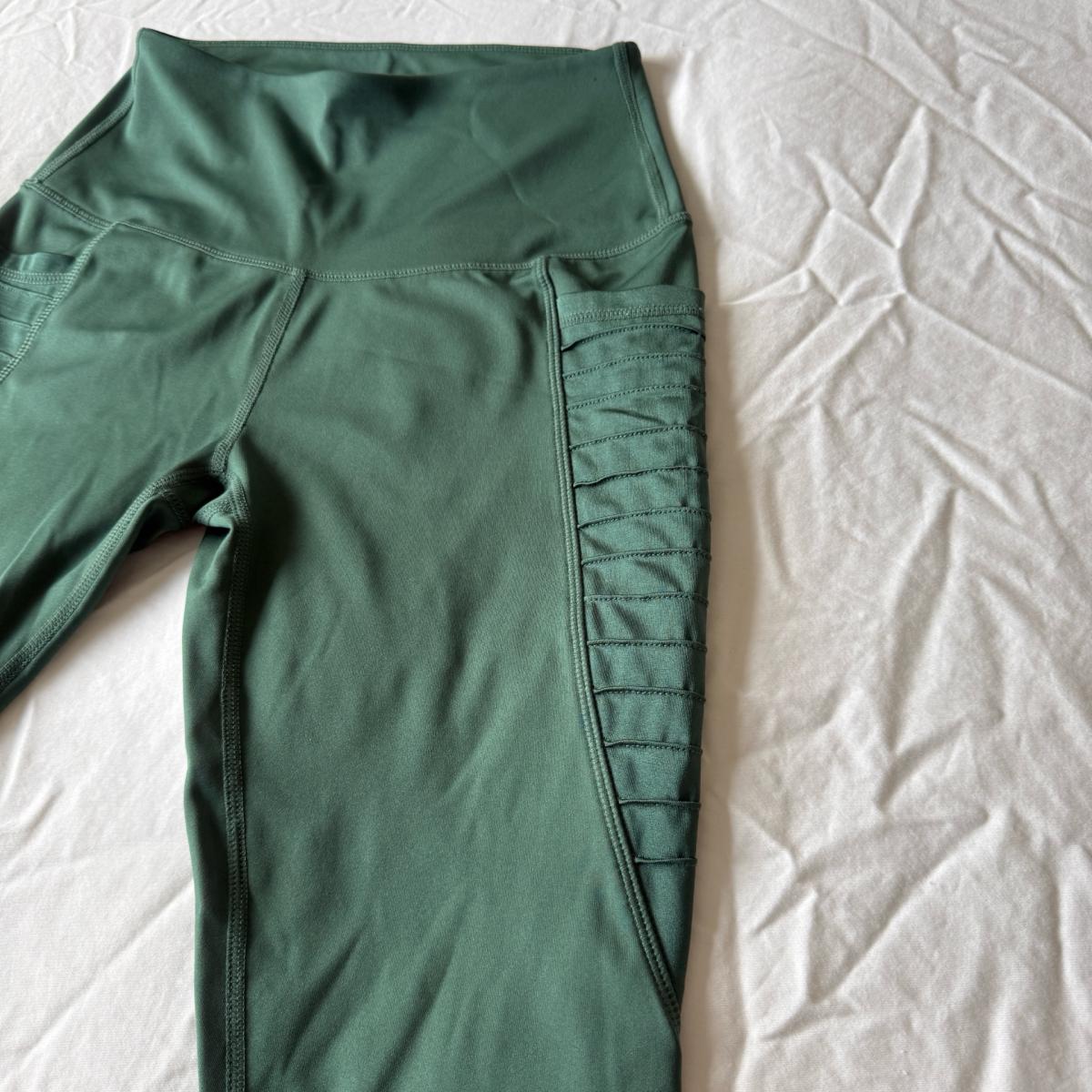 LegEnd HighWaisted Performance Yoga Leggings  Emerald Green