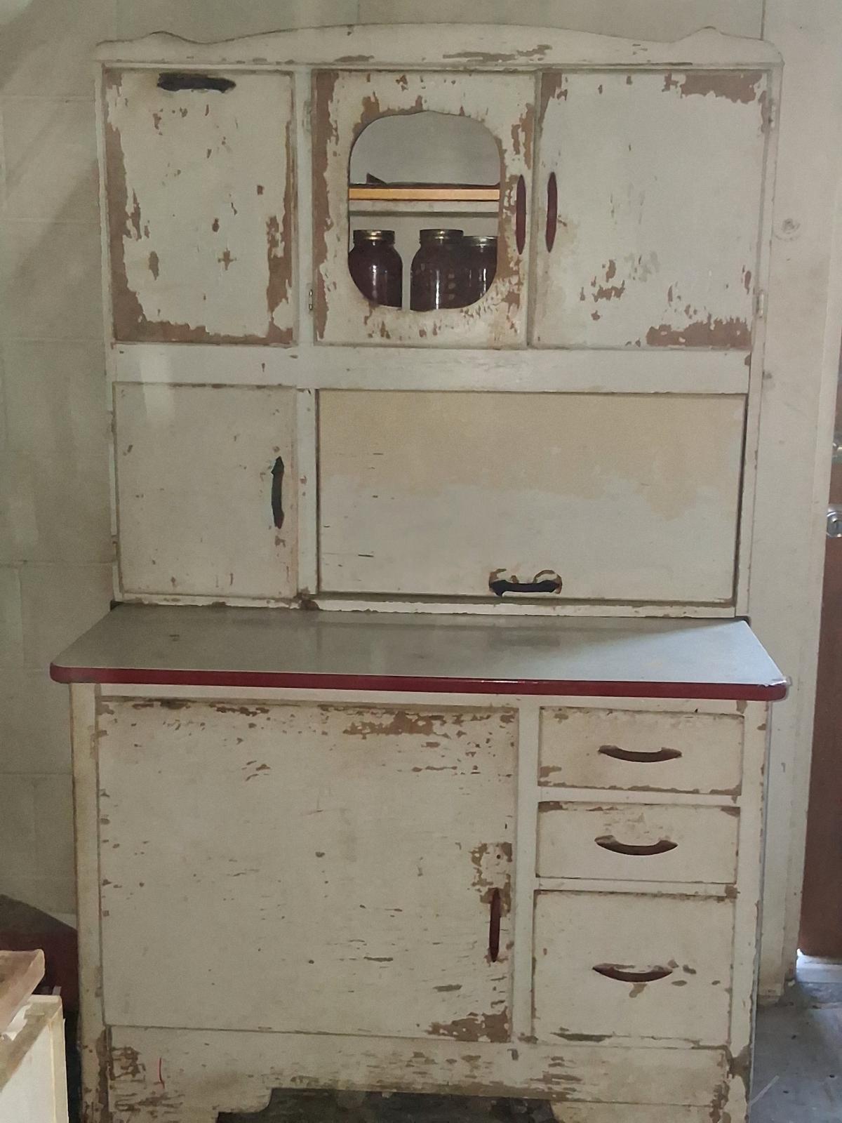 antique kitchen hutch