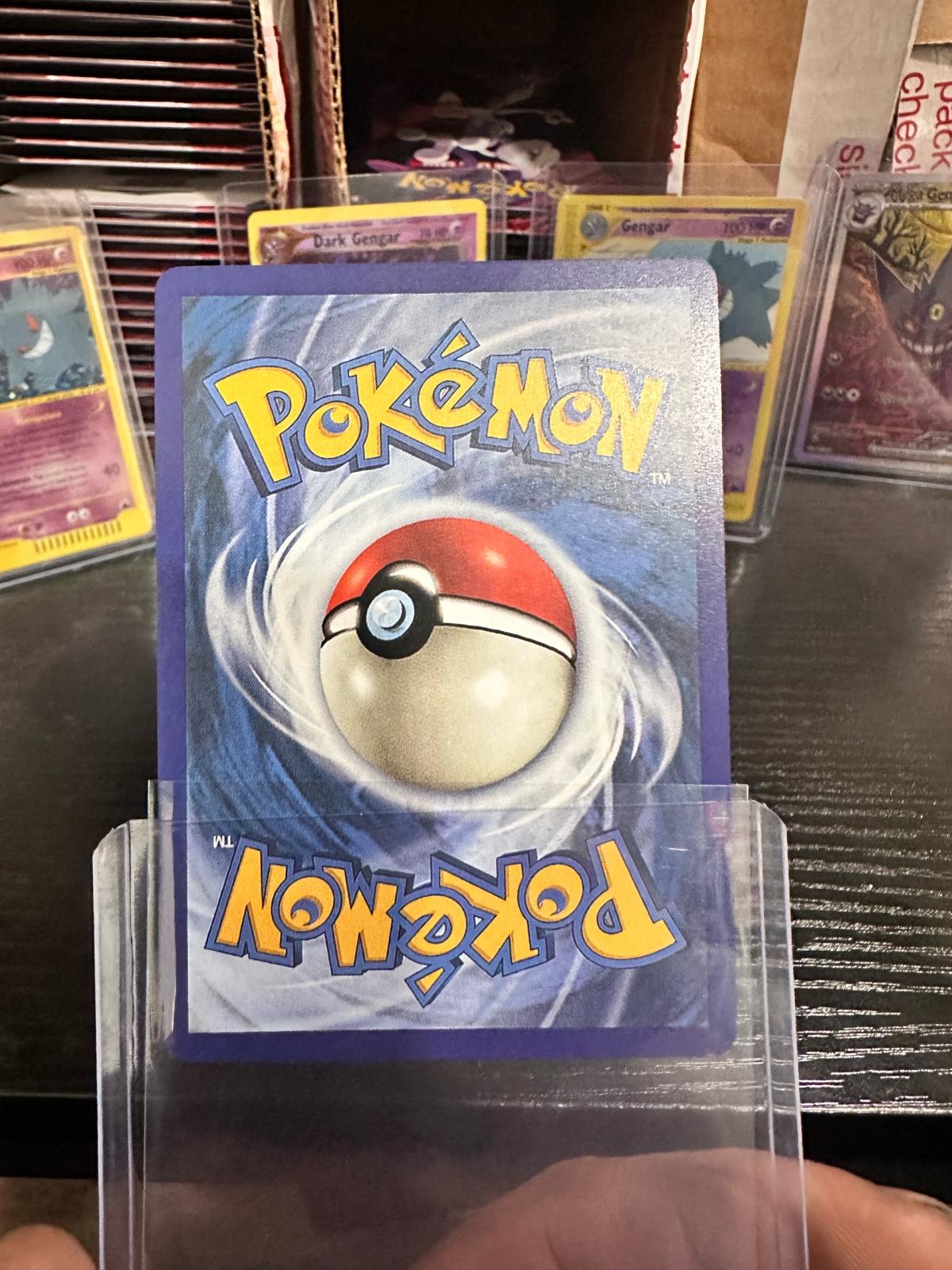 Pokemon Sabrinas Gengar 1st Edition Gym Heroes
