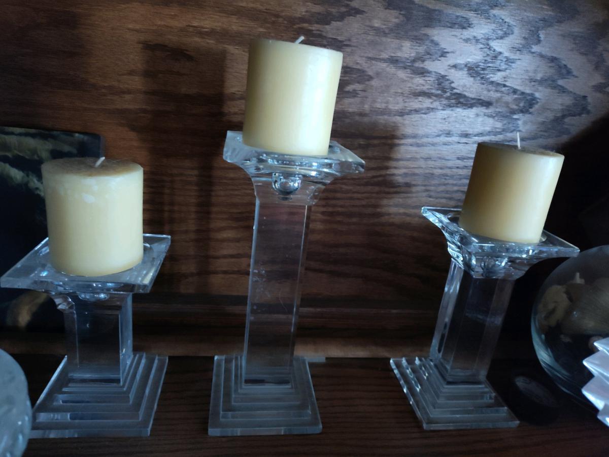 candle holder 3 set of