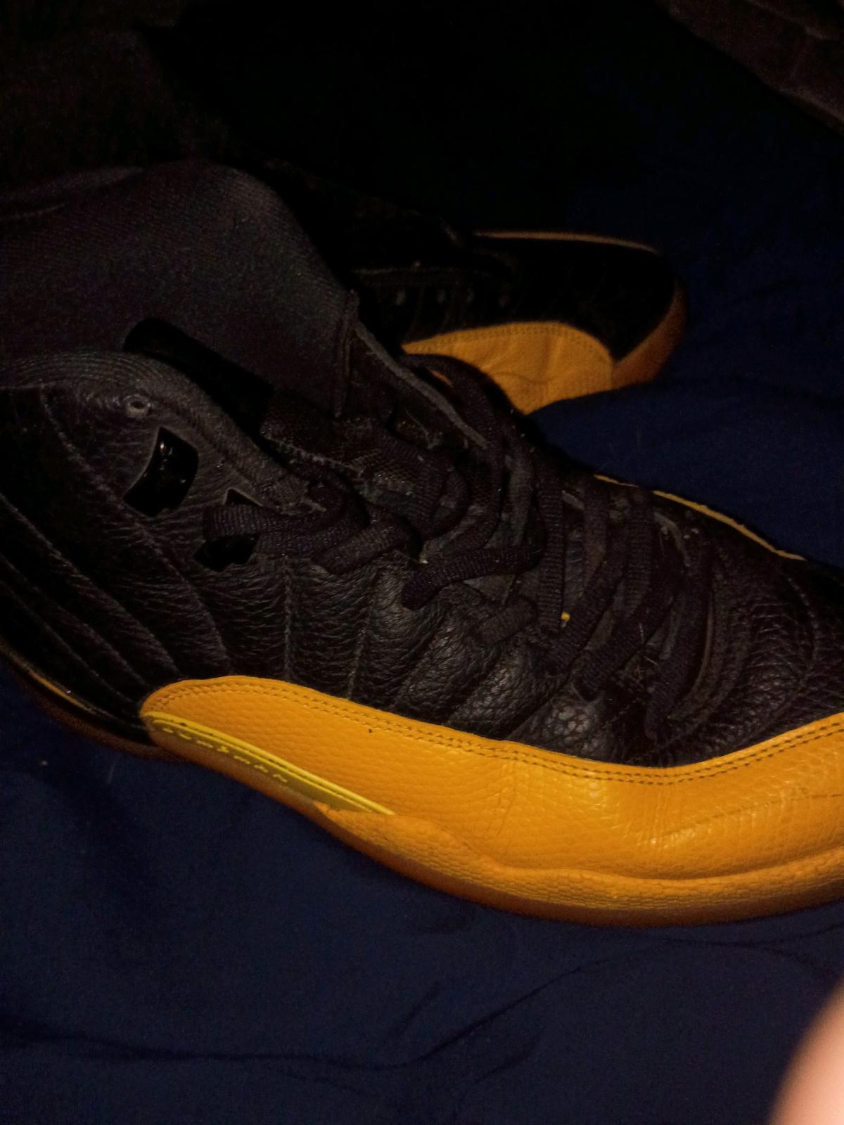 Leather and textile sneakers Nike Air Jordan 12 Retro Univer